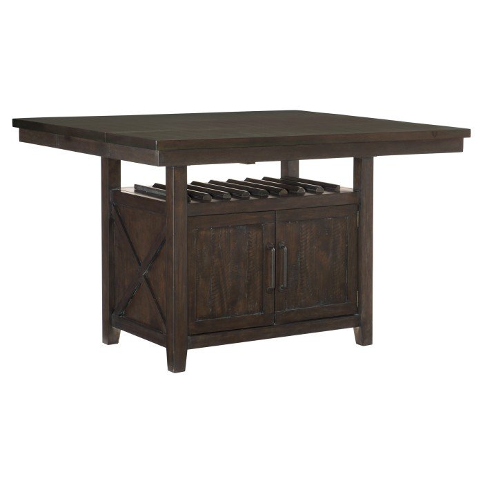 Second image of 5655-36* Counter Height Table with Storage Base