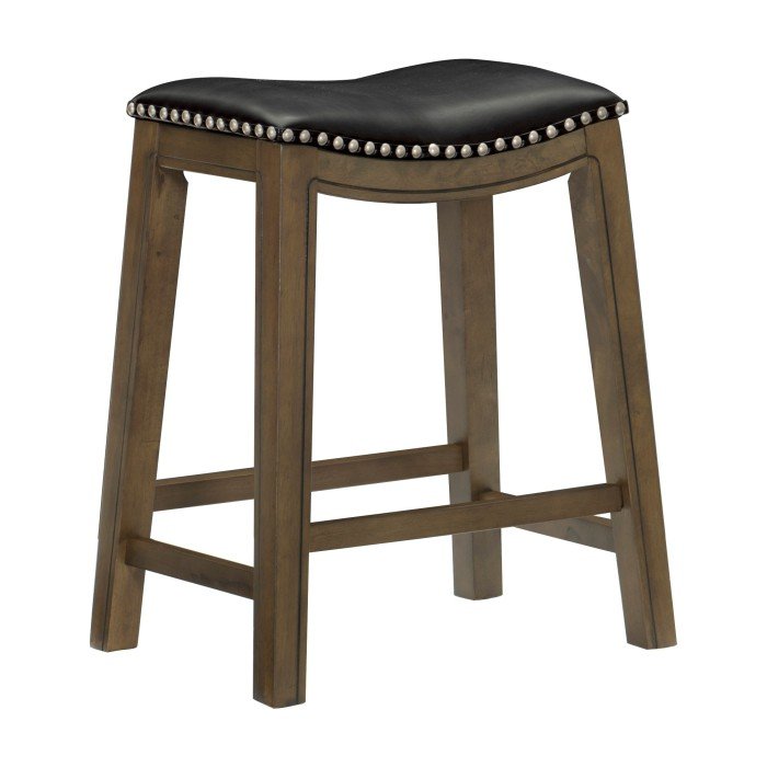 Second image of 5682BLK-24 24 Counter Height Stool, Black