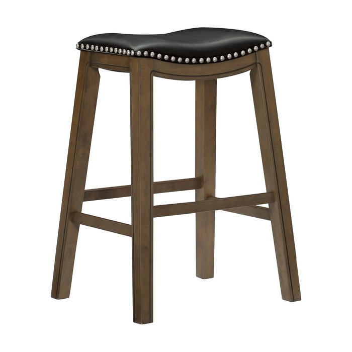 Second image of 5682BLK-29 29 Pub Height Stool, Black