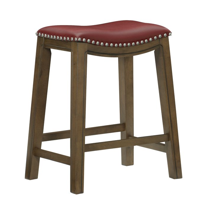Second image of 5682RED-24 24 Counter Height Stool, Red