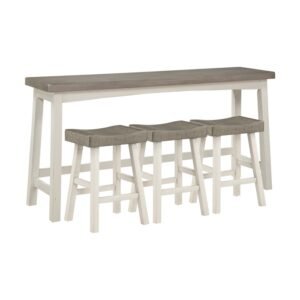 5687WTT-364P 4-Piece Pack Counter Height Set