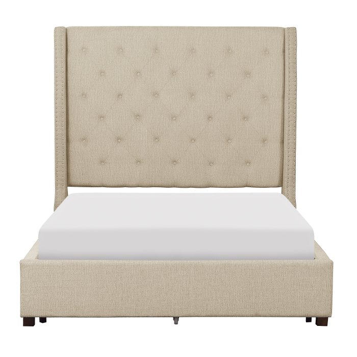 Second image of 5877FBE-1* Full Platform Bed