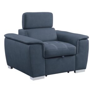 8228BU-1 Chair with Pull-out Ottoman