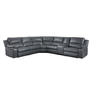 8260GY*6PW 6-Piece Modular Power Reclining Sectional