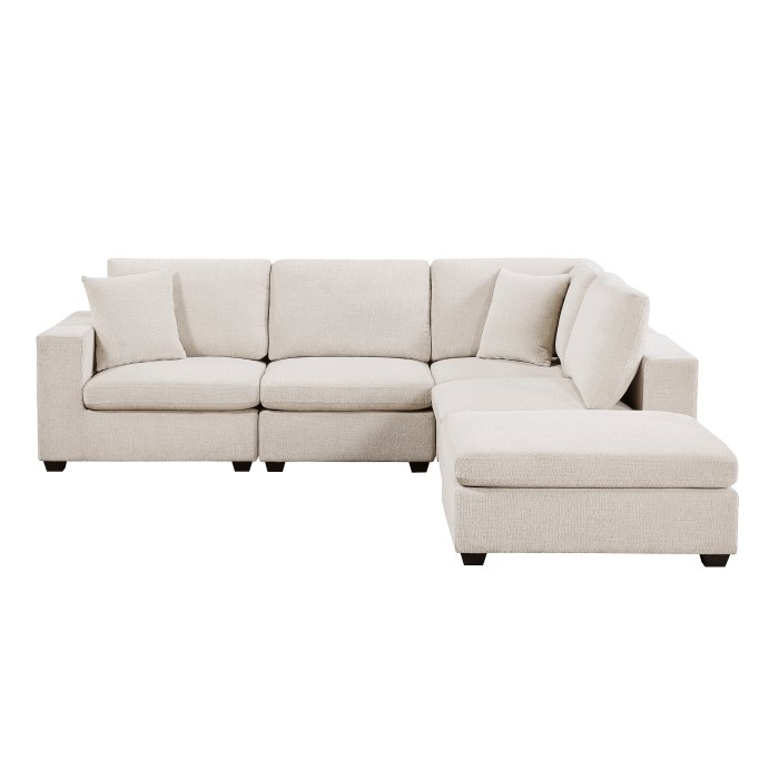 Second image of 8310NBE*52ACC1ACROT 5-Piece Modular Sectional with Ottoman