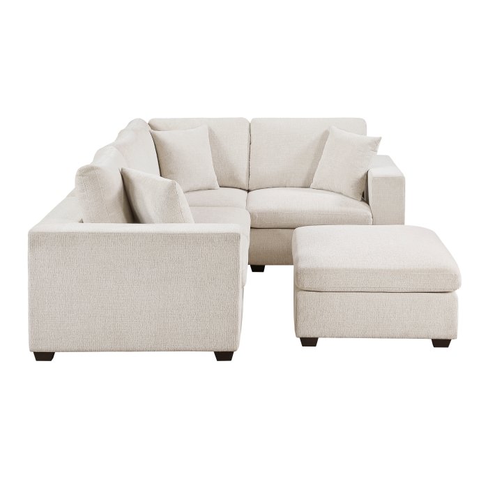 Second image of 8310NBE*5AC2C1ACROT 5-Piece Modular Sectional with Ottoman