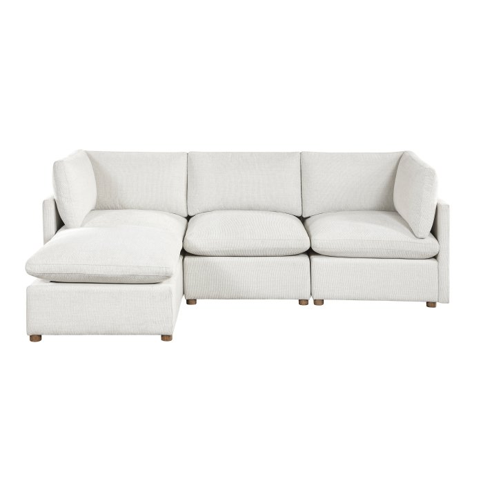 Second image of 8338BE*42CRACOT 4-Piece Modular Sectional with Ottoman