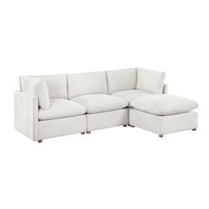 8338BE*42CRACOT 4-Piece Modular Sectional with Ottoman