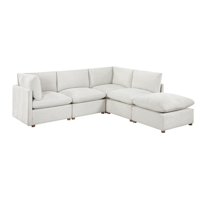8338BE*52AC2CROT 5-Piece Modular Sectional with Ottoman
