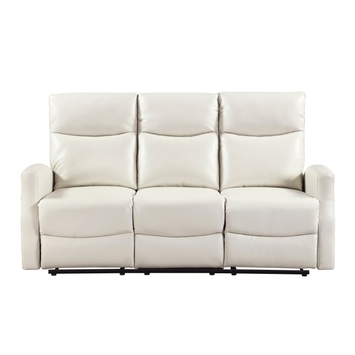 8349BEG-3 Double Reclining Sofa