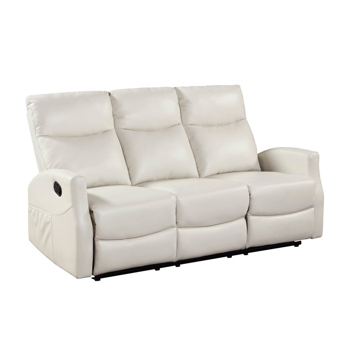 Second image of 8349BEG-3 Double Reclining Sofa