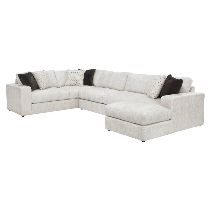 8401BES*3LTRC 3-Piece Sectional with Right Chaise