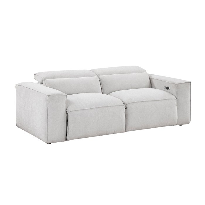 Second image of 8414GRY-2PWH* Power Double Reclining Love Seat with Power Headrests