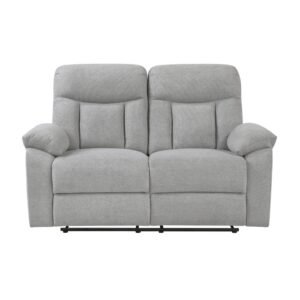 8440GRY-2 Double Reclining Love Seat