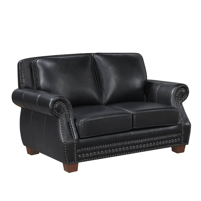 Second image of 8448BLK-2 Love Seat