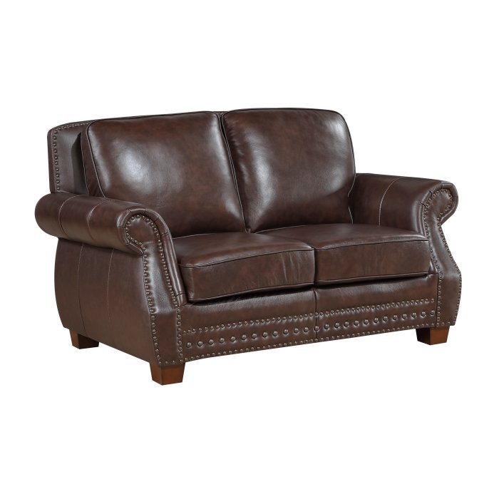 Second image of 8448BRW-2 Love Seat