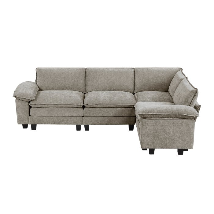 Second image of 8450PWT*43ACCR 4-Piece Modular Sectional