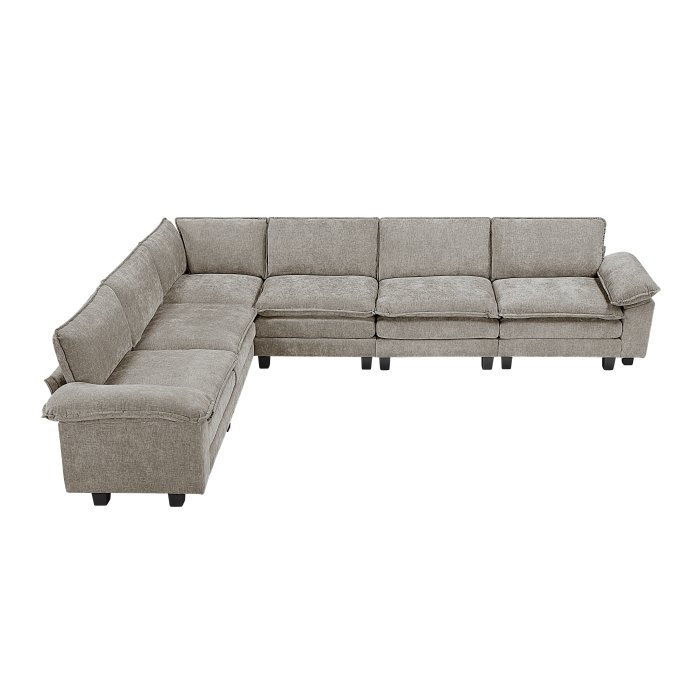 Second image of 8450PWT*65ACCR 6-Piece Modular Sectional