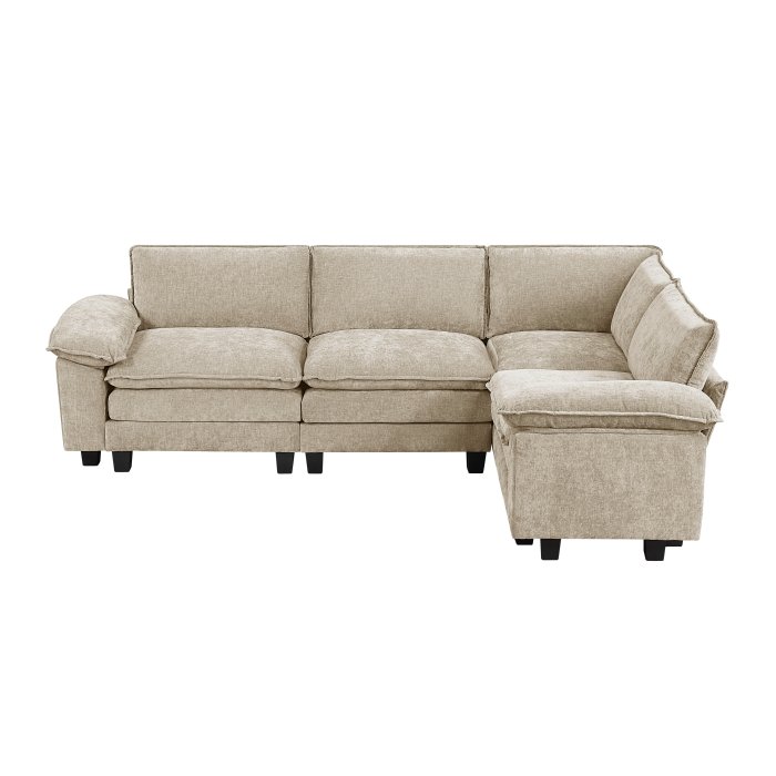 Second image of 8450TPE*43ACCR 4-Piece Modular Sectional