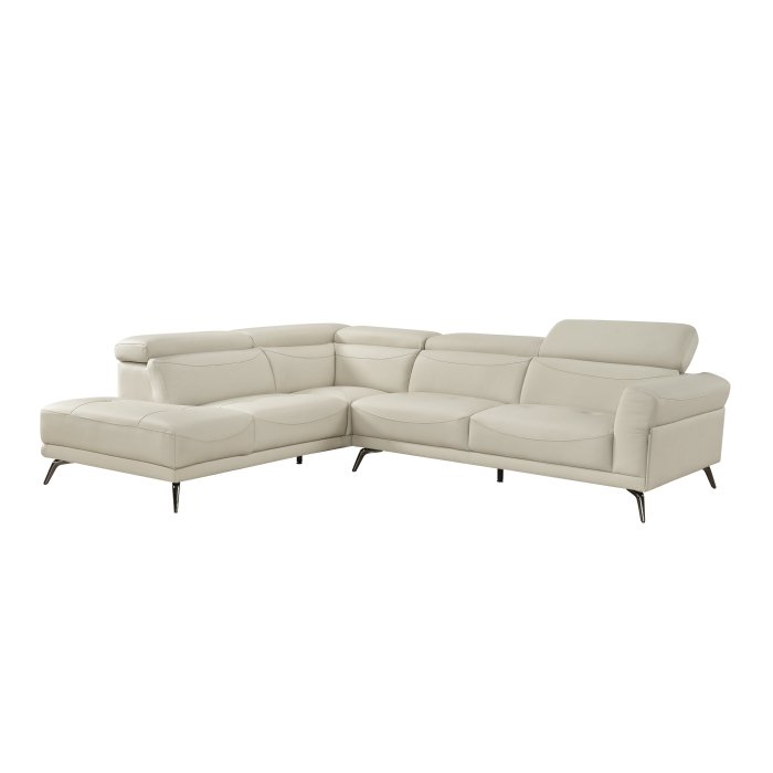 Second image of 8456BEG*2LC2R 2-Piece Sectional with Left Side Chaise