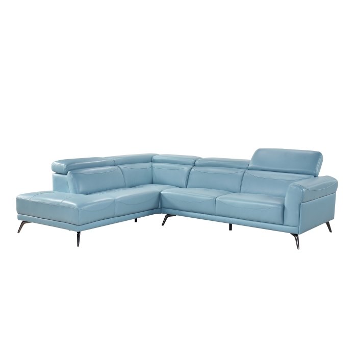 Second image of 8456BUE*2LC2R 2-Piece Sectional with Left Side Chaise