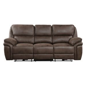 8517BRW-3PW Power Double Reclining Sofa