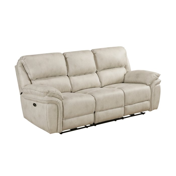 Second image of 8517PWT-3PW Power Double Reclining Sofa