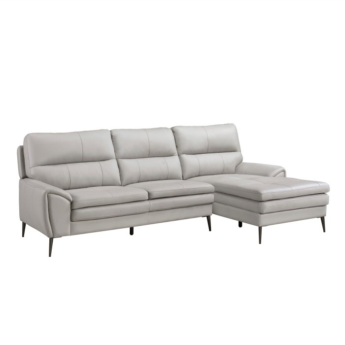 Second image of 8577GY*SC 2-Piece Sectional with Right Chaise