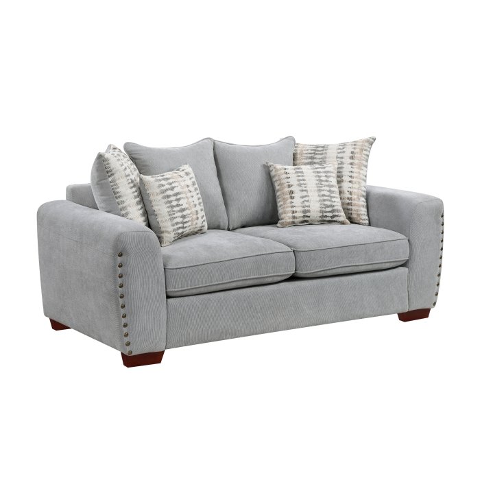 Second image of 8579GY-2 Love Seat
