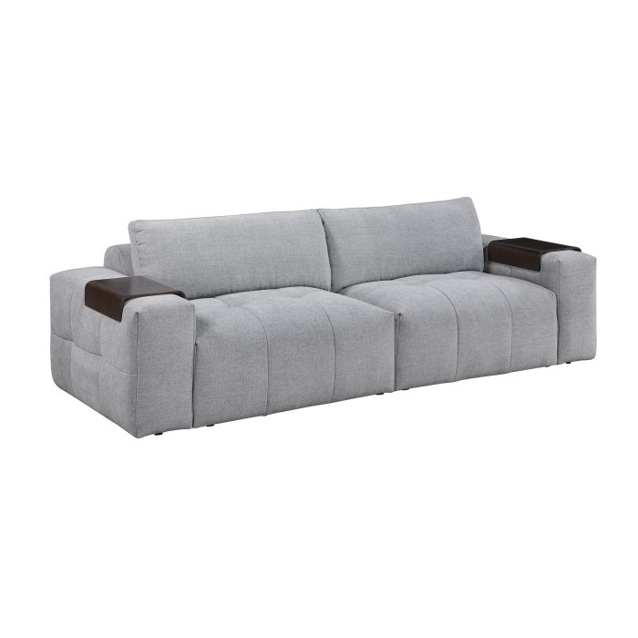 Second image of 9155GY-2* Love Seat