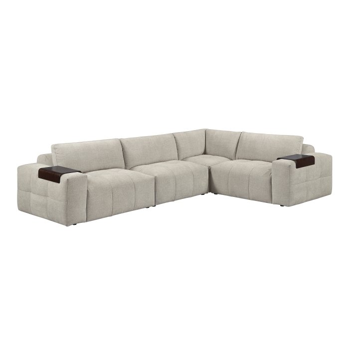 9155TP*41L1R 4-Piece Modular Sectional