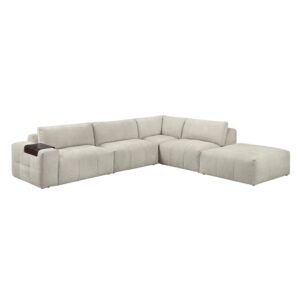9155TP*51LOT 5-Piece Modular Sectional with Ottoman