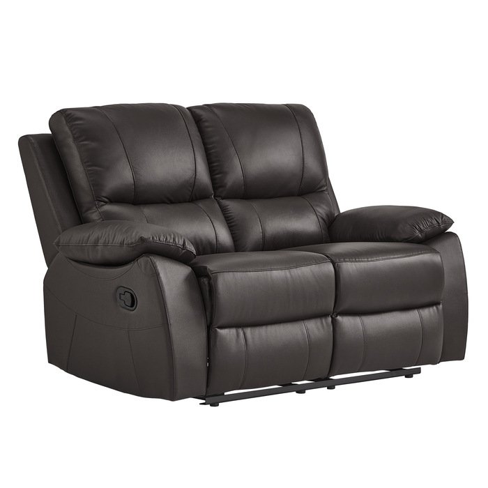 Second image of 9368BRW-2 Double Reclining Love Seat