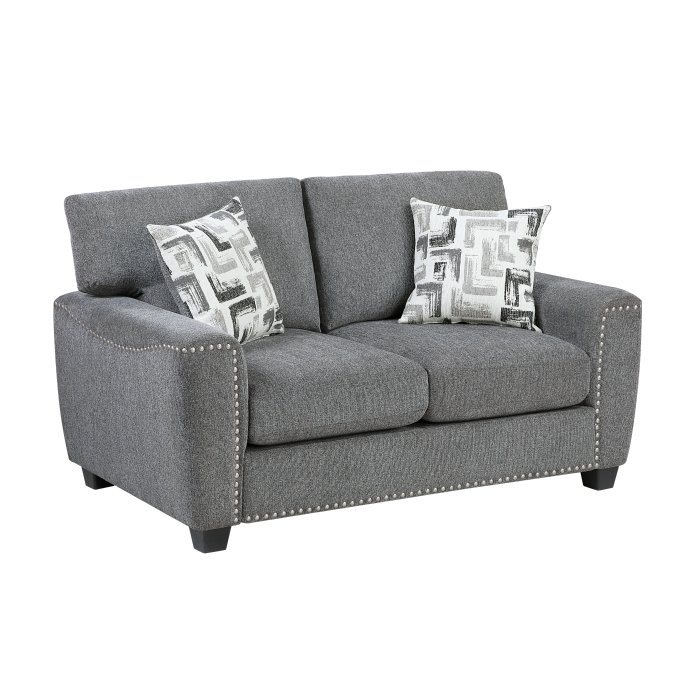 Second image of 9538DGY-2 Love Seat