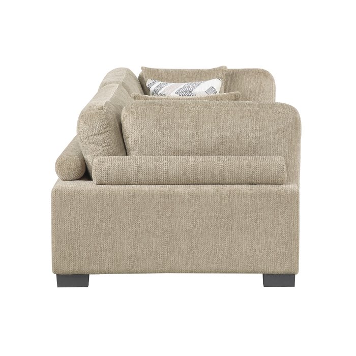 Second image of 9555BRW-2* Love Seat