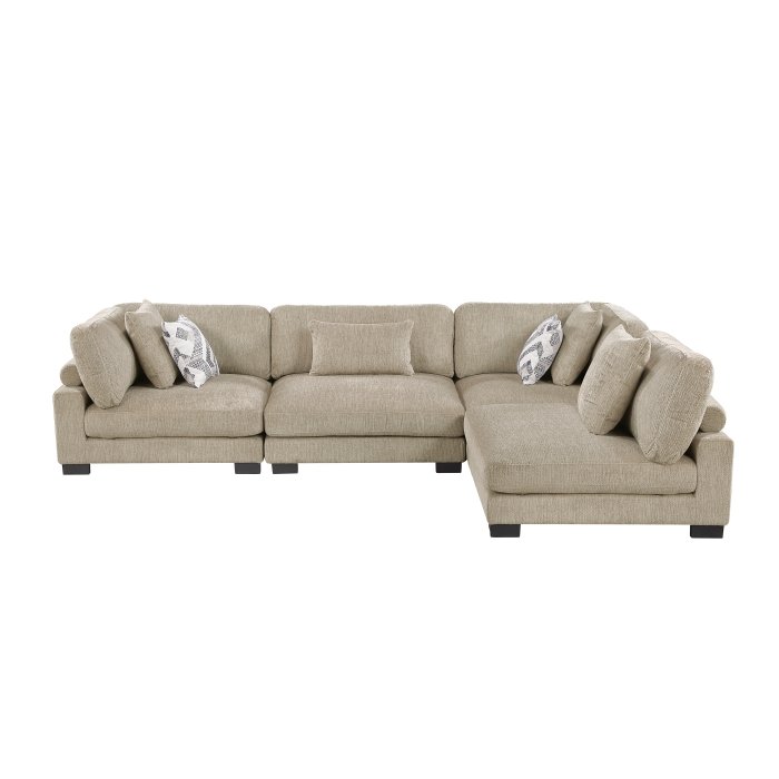 Second image of 9555BRW*42CR2AC 4-Piece Modular Sectional