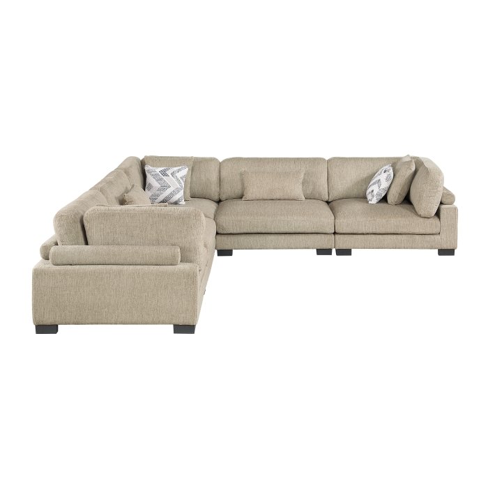 Second image of 9555BRW*53CR2AC 5-Piece Modular Sectional