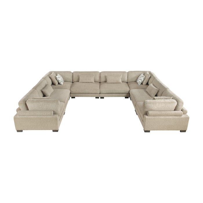 Second image of 9555BRW*84CR4AC 8-Piece Modular Sectional