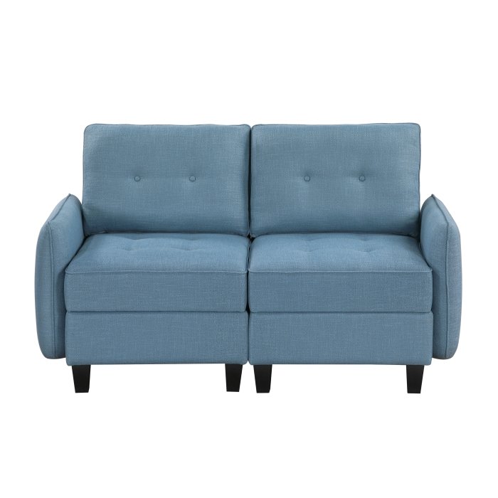 9557BUE-2* Love Seat