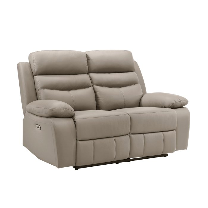 Second image of 9628LTE-2PW Power Double Reclining Love Seat
