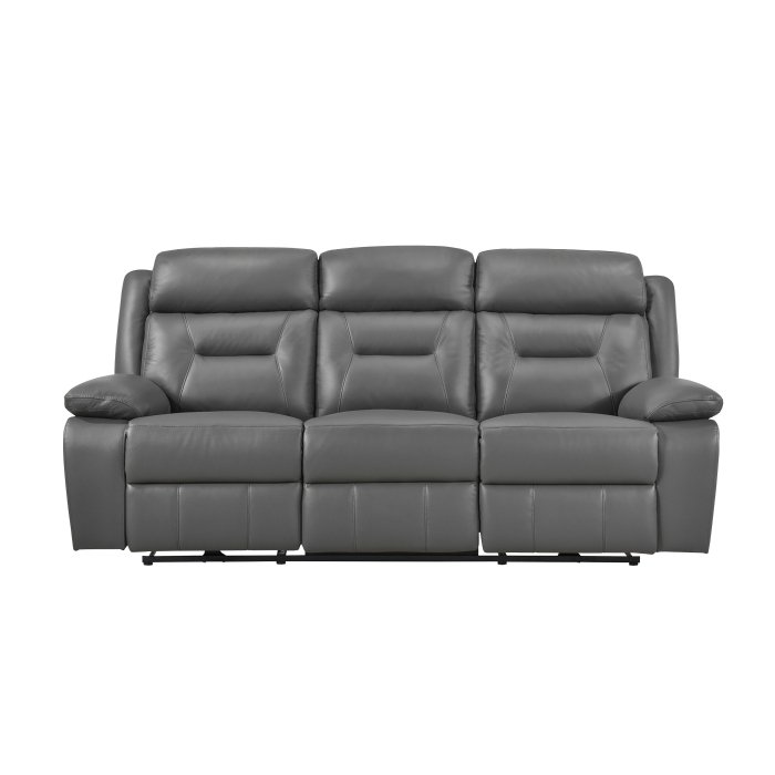 9629DGY-3PW Power Double Reclining Sofa
