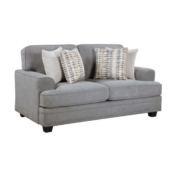 Second image of 9648GY-2 Love Seat