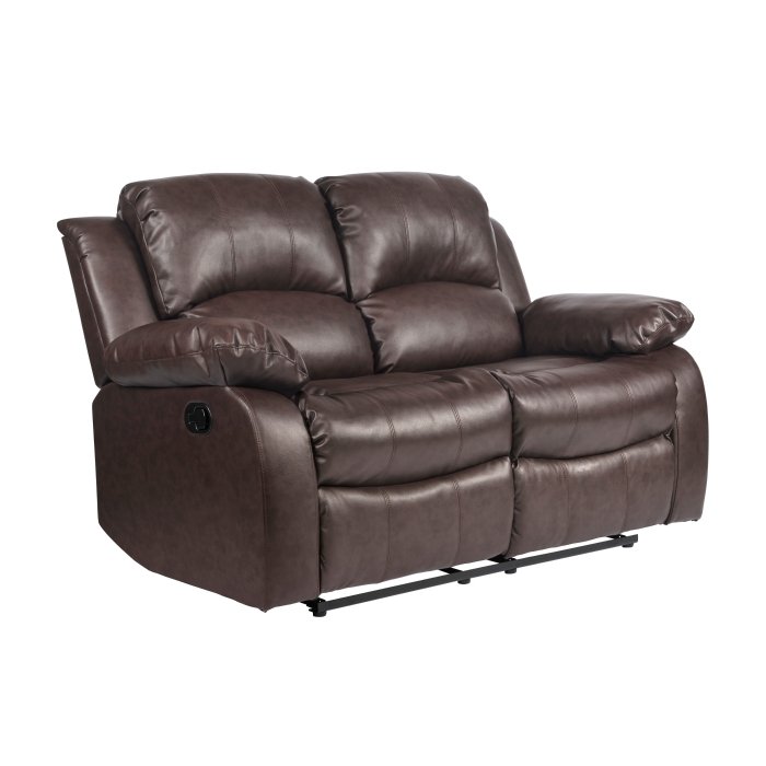 Second image of 9700BRW-2 Double Reclining Love Seat