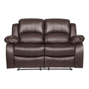 9700BRW-2 Double Reclining Love Seat