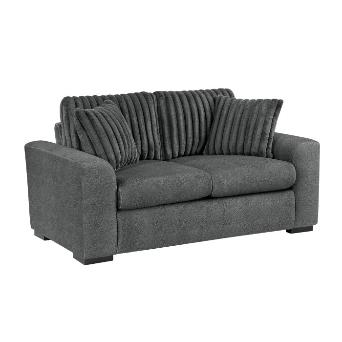 Second image of 9720DGY-2 Love Seat