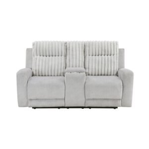 9728LGY-2 Double Reclining Love Seat with Center Console