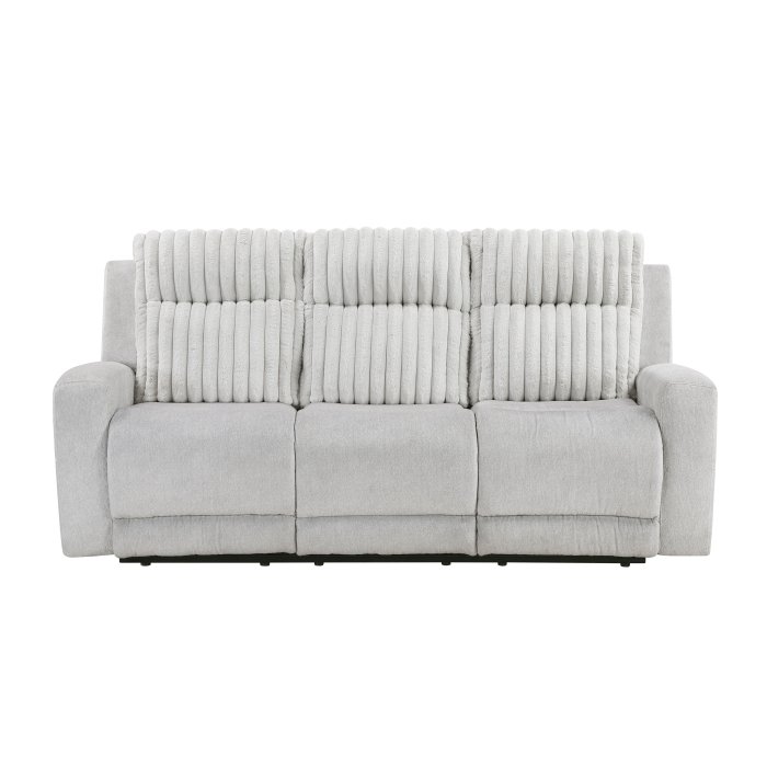 9728LGY-3 Double Reclining Sofa