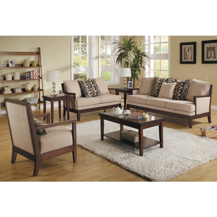 Second image of 9918FA-2 LOVE SEAT, SHOW-WOOD
