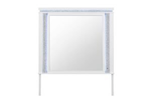 ALINA WHITE MIRROR WITH LED