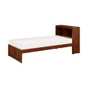 B2013BCDC-1* Twin Bookcase Platform Bed
